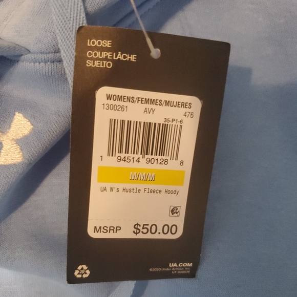 Blue under Armour Hoodie - Picture 3 of 5